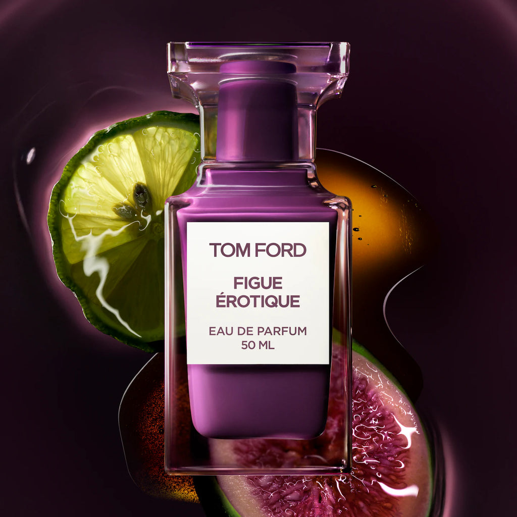 FIGUE ÉROTIQUE EAU DE PARFUM 50 ml - Explore desire. An amber fruity fragrance that captures the arc of the fig, rising to the exquisite moment before it bursts.