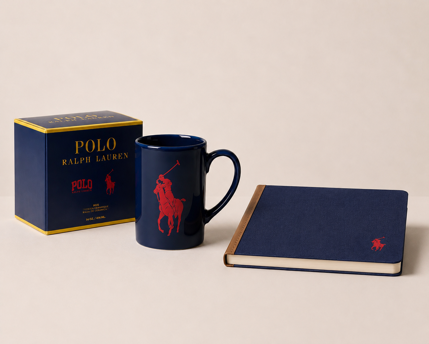 BAI Gift Set - Polo Mug & Icon Notebook