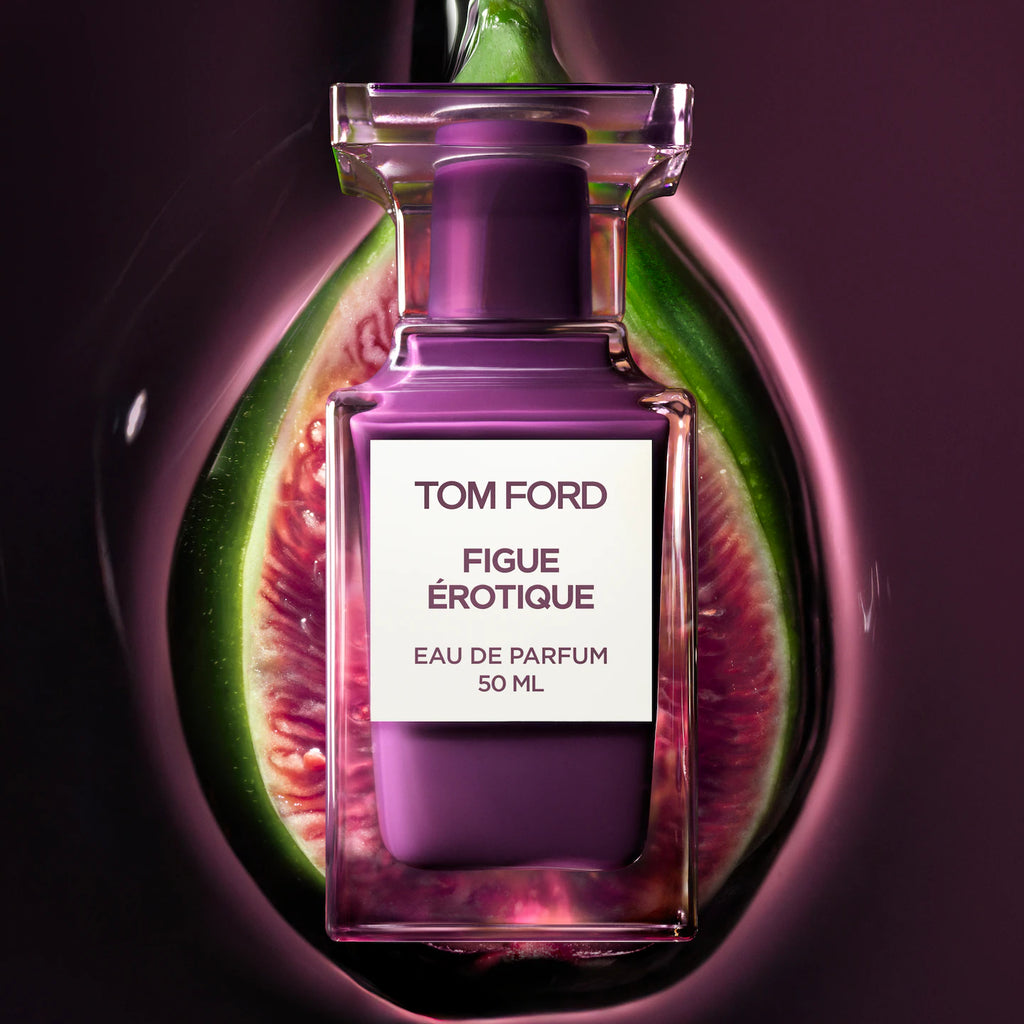 FIGUE ÉROTIQUE EAU DE PARFUM 50 ml - Explore desire. An amber fruity fragrance that captures the arc of the fig, rising to the exquisite moment before it bursts.