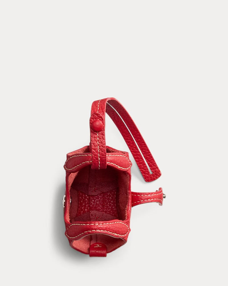 Leather Polo Play Bag Charm