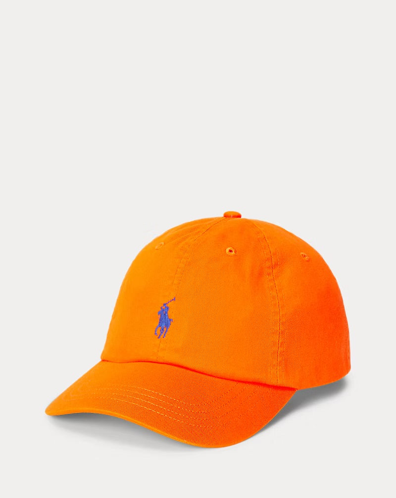 Stretch Cotton Twill Pony Ball Cap