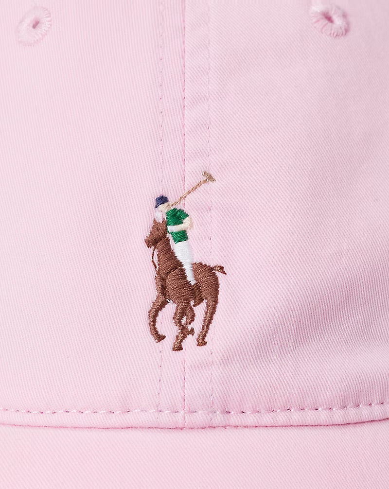 Stretch Cotton Twill Pony Ball Cap