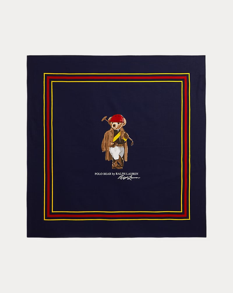Polo Bear Cotton Bandanna