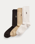 Cotton-Blend Trouser Sock 3-Pack