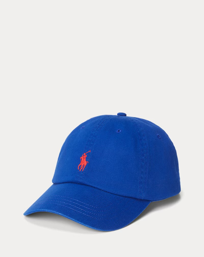 Stretch Cotton Twill Pony Ball Cap