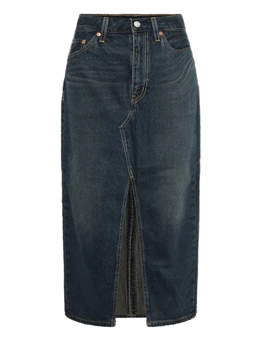 Decon Slit Midi Skirt