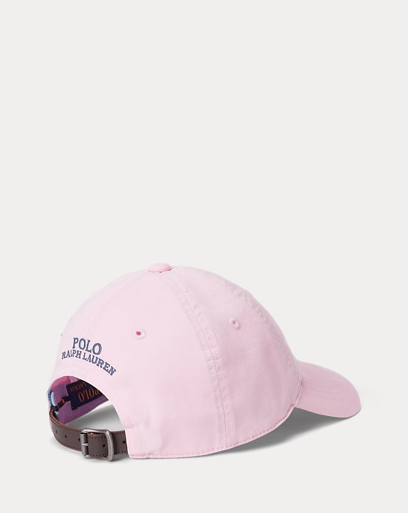 Stretch Cotton Twill Pony Ball Cap