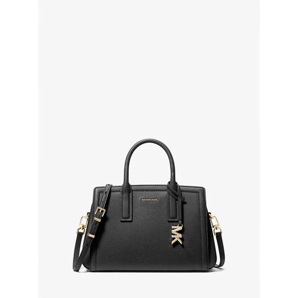 Laila Small Pebbled Leather Satchel - Michael Kors